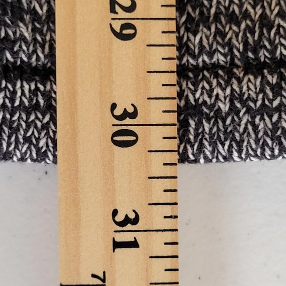 Style & Co Black White Knit Button Cardigan Long Sleeve Sweater Women Size S - Picture 5 of 10